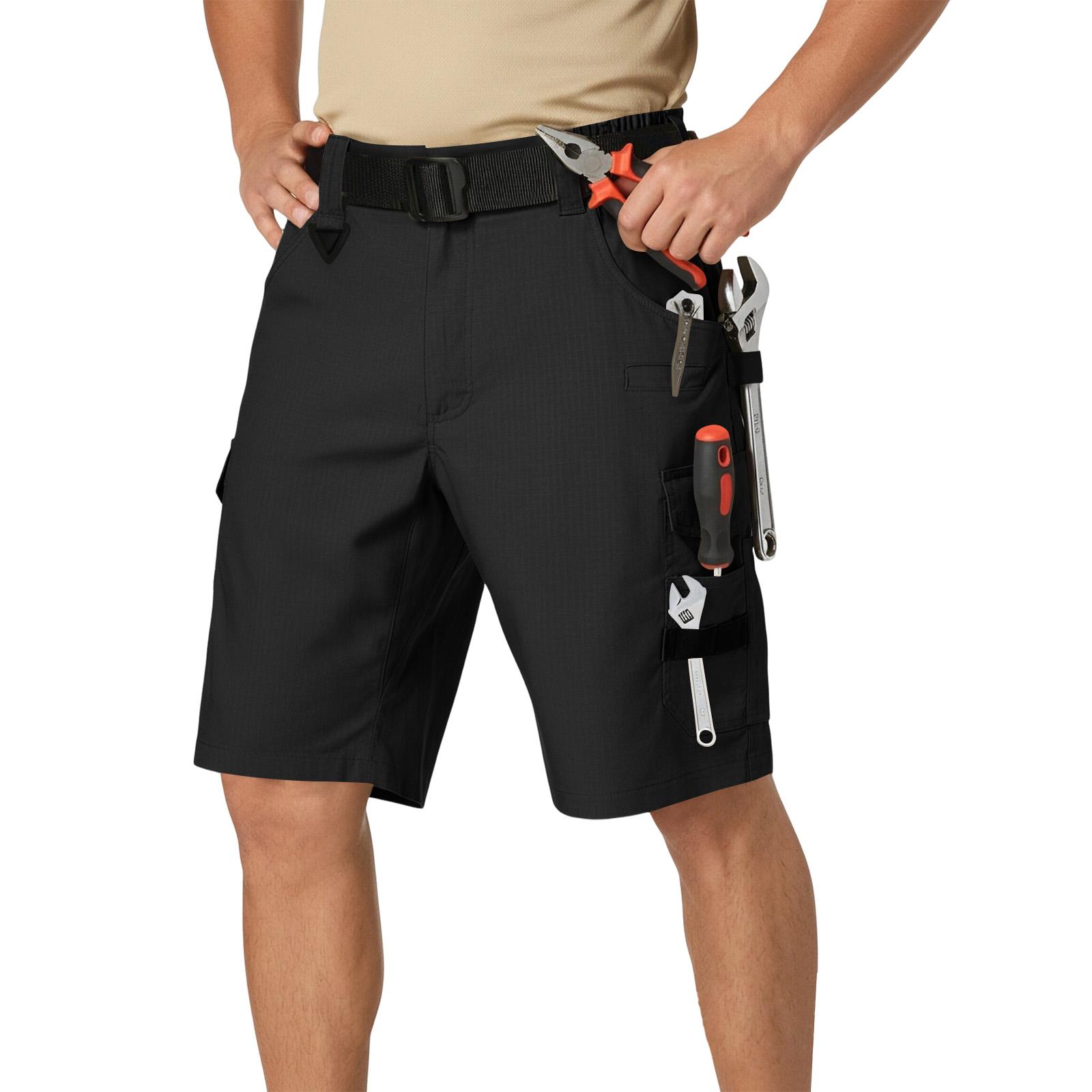 

Men s Shorts Outdoor Workwear Shorts L чёрный