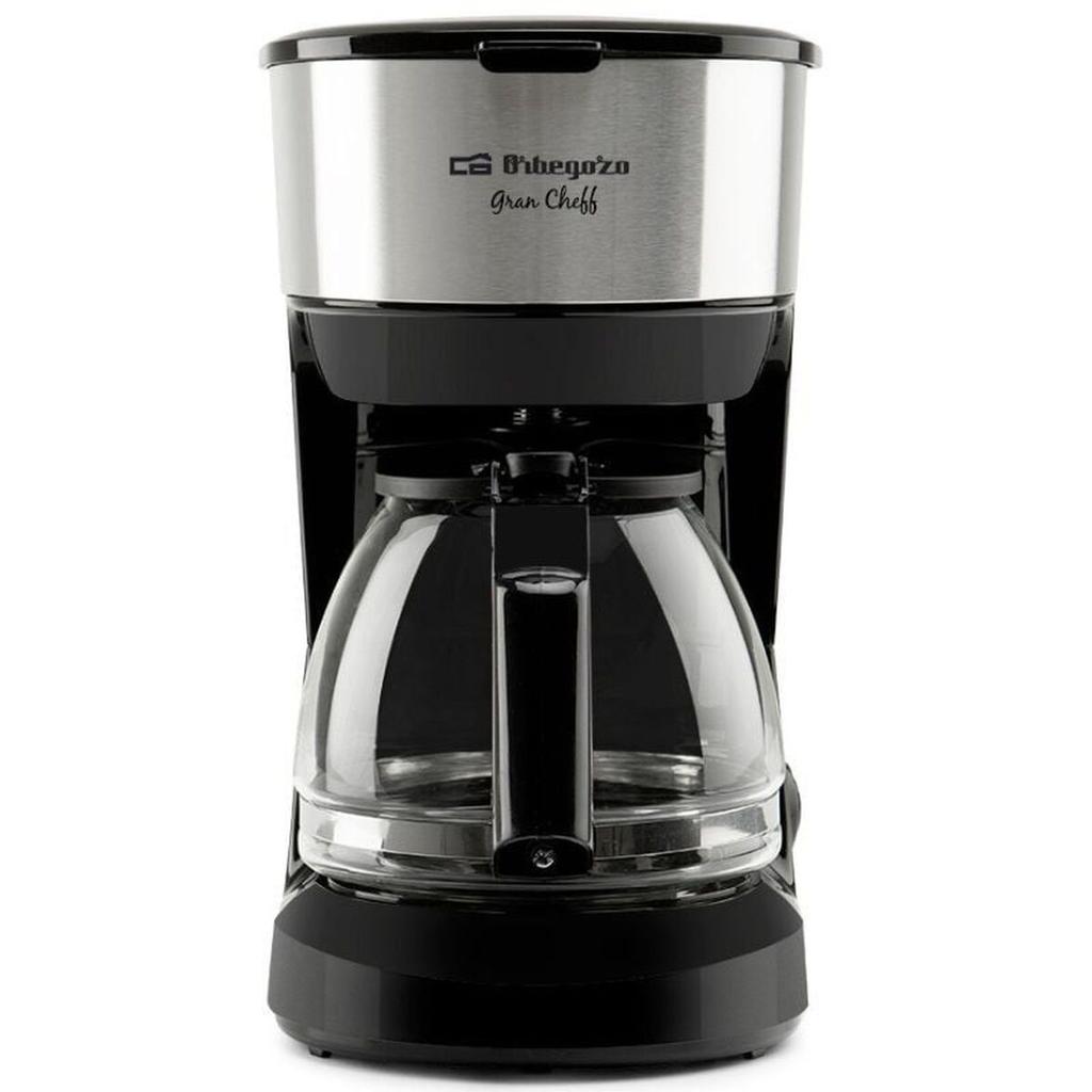 Orbegozo 18486 Drip Coffee Maker 6 Cups Silver/Black