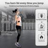 Jump Rope, Digital Weighted Ropeless Skipping Rope, Adjustable Cordless Jumping Rope For Home Fitnes