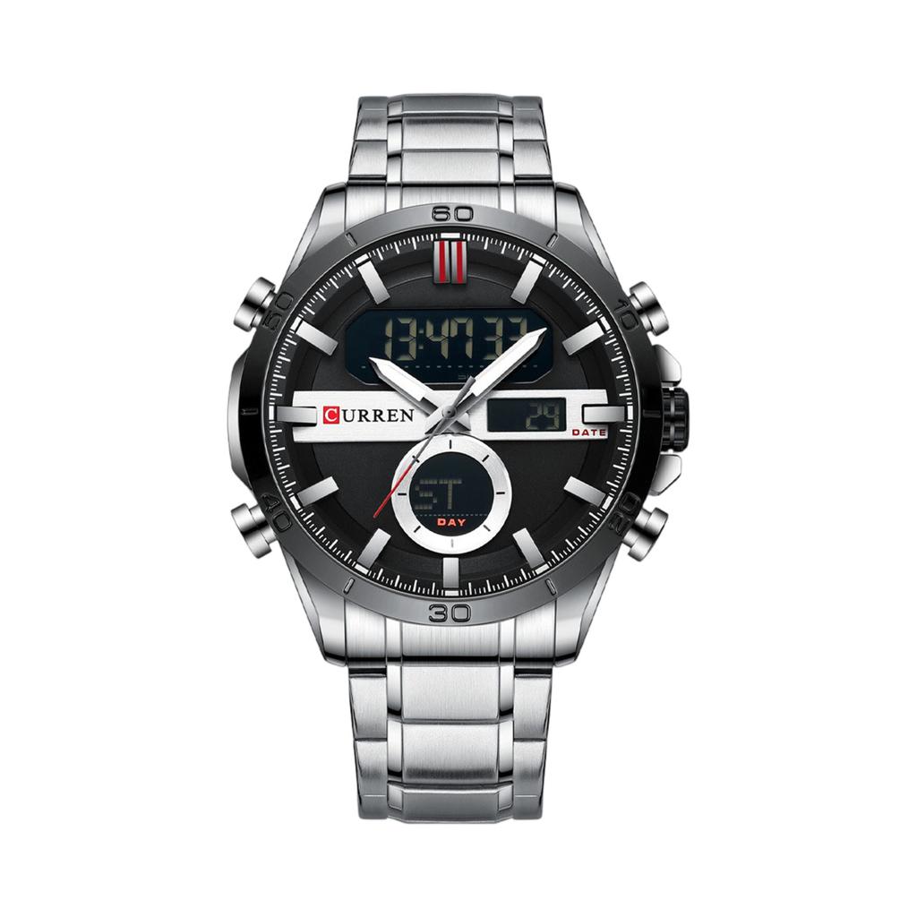 Men's Waterproof Luminous Running Alarm Clock Watch