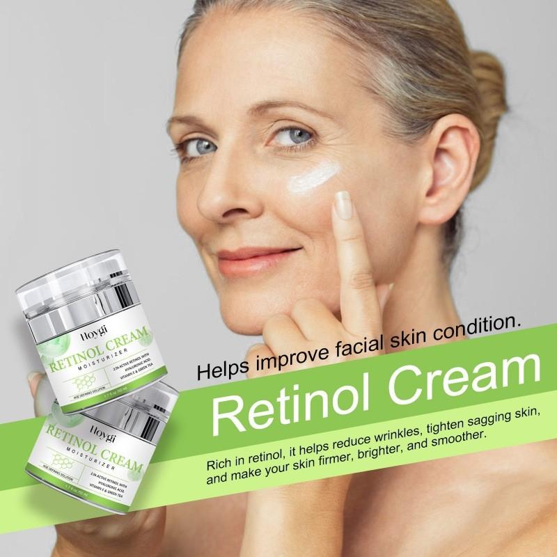 Hoygi Retinol Straffende Creme Zur Faltenreduktion Und Fleckenaufhellung In 50ml Größe