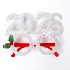 Festive Christmas Eyeglass Frames for Adults & Kids - Creative Holiday Party Accessories & Gifts