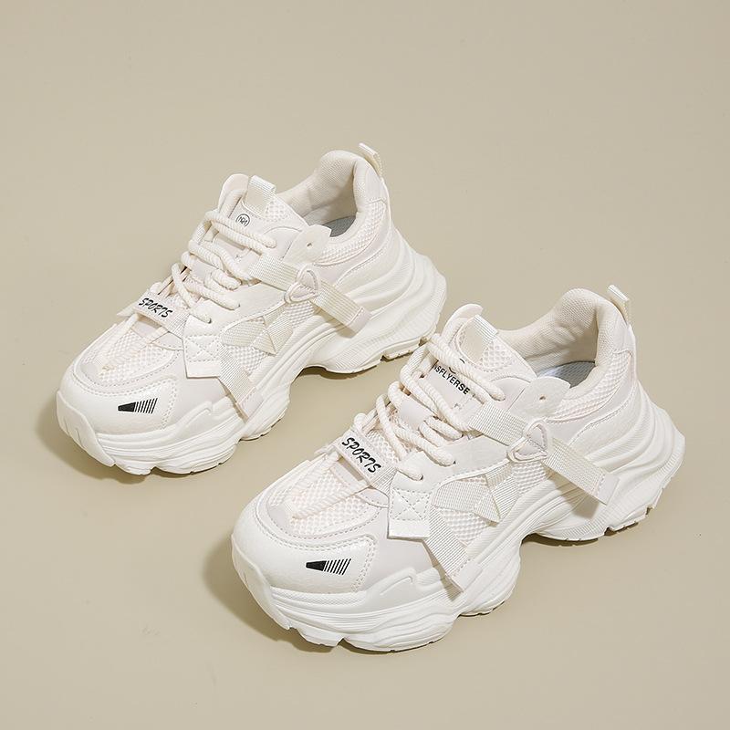 New dad shoes women's spring student sports running casual platform heightening shoes