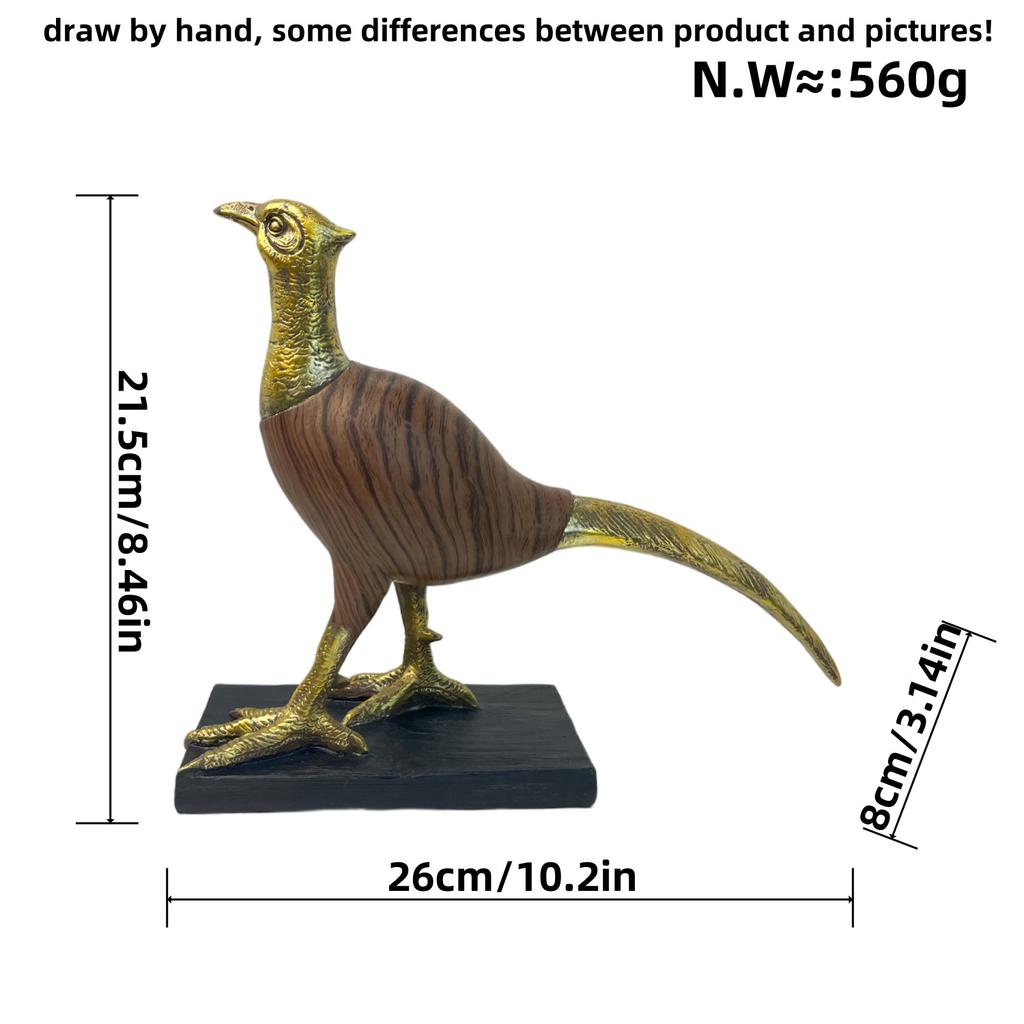 Nordické Jednoduché Ptáček s Dlouhým Ocasem Vodní Transfer Pryskyřičné Řemeslné Ozdoby Domácí Obývací Pokoj Kancelář Dekorace Výstavní Síně