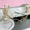 Marble Ita Bag with Can Badge Otaku Ita Clear Gray [Ugou Xiaopu] Case, Goods, g.triger Bag, Bag, Transparent, [Product]