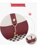 Mini Shoulder Crossbody Bag PU Leather Animal Hanger Adjustable Shoulder Strap Cell Phone Bag