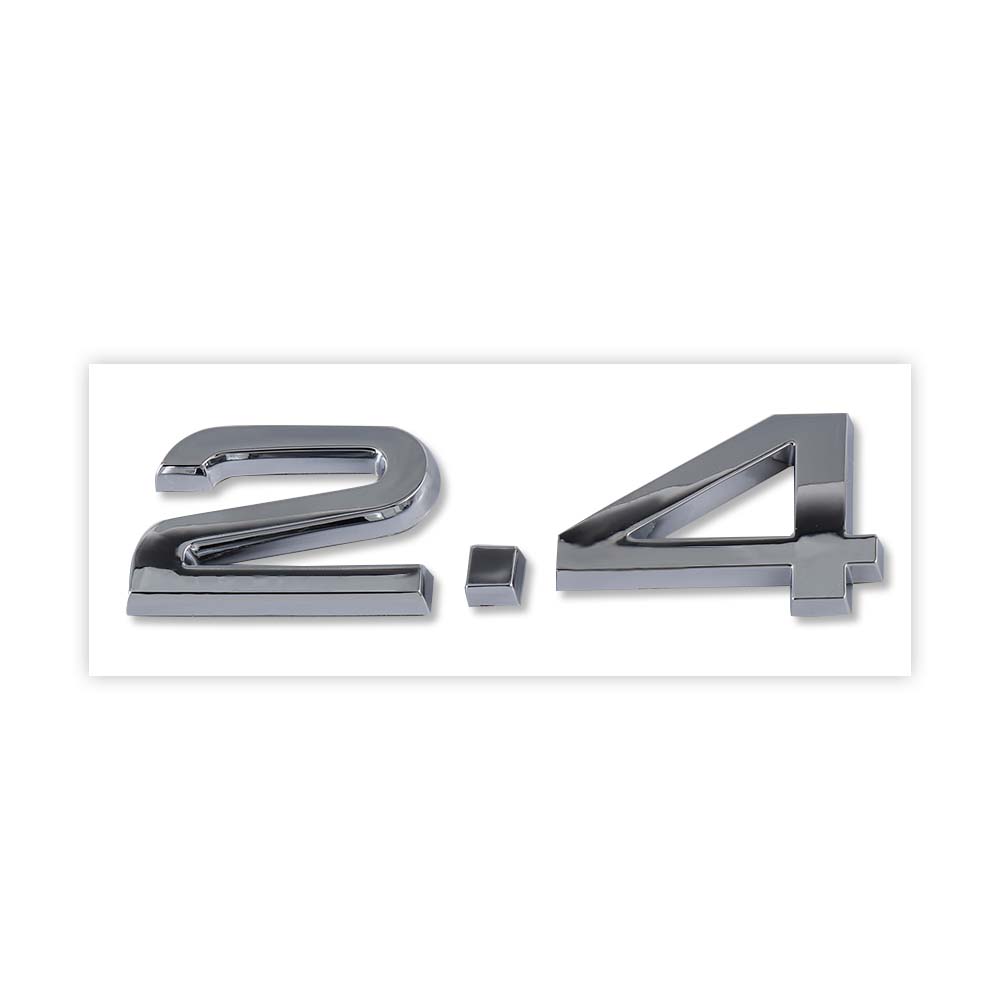 2.4 3.6 4.2 Car Logo Sticker Rear Bumper Trunk Sticker Center Cover For 6hb Sline A1 A2 TT A4 Q1 B5 Q3 Q4 B7 Q8 S2 RS S4 S5 S6 bh6