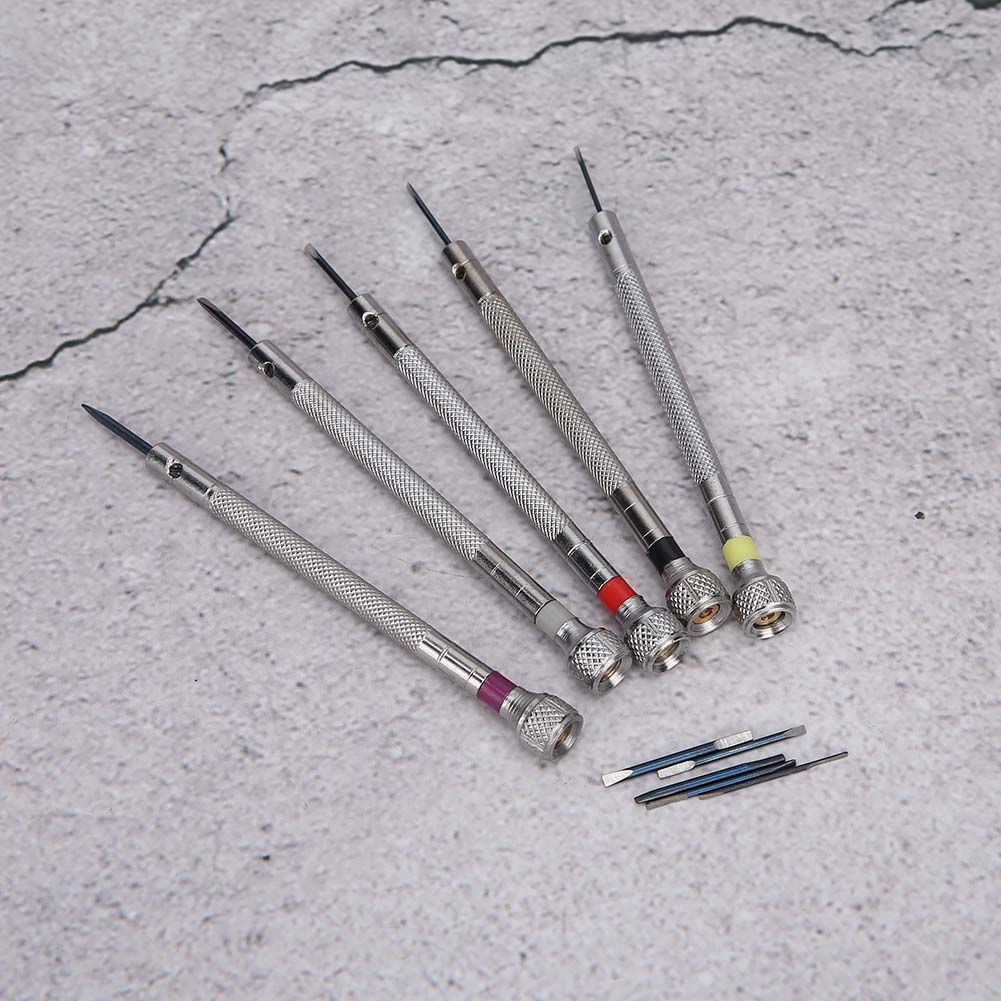 Watch Screwdrivers Spring Steel Slot Watch Repairing Screwdrivers Watch Repair Tools