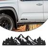7 Inch Sneeuwberg Boom Embleem Kofferbak Achterklep Bergen Grafische Badge past voor Auto Vrachtwagen Racing SUV Pickup RV