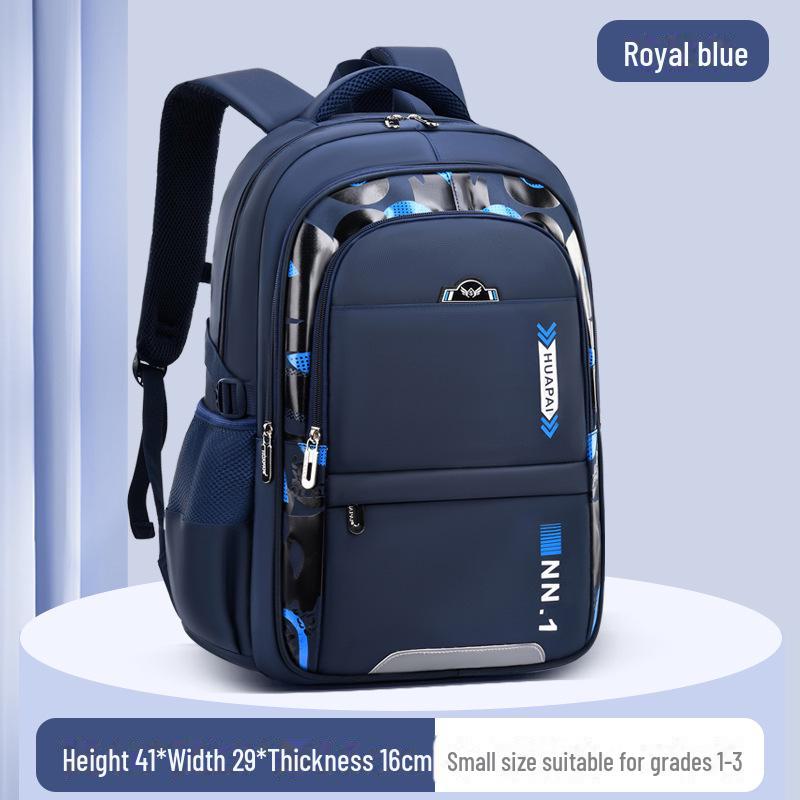 2024 Large-Capacity School Backpack for Grades 1-9: Ideal for Primary and Junior High Children