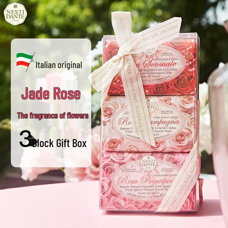 Nesti Dante Rose Beauty Soap Gift Set