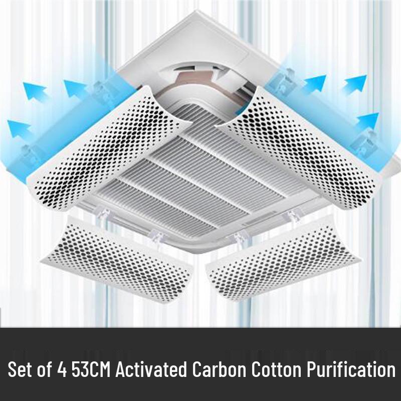 Ceiling Air Conditioner Wind Deflector: Anti-Direct Blow 3HP/5HP Ceiling Mount Air Guide