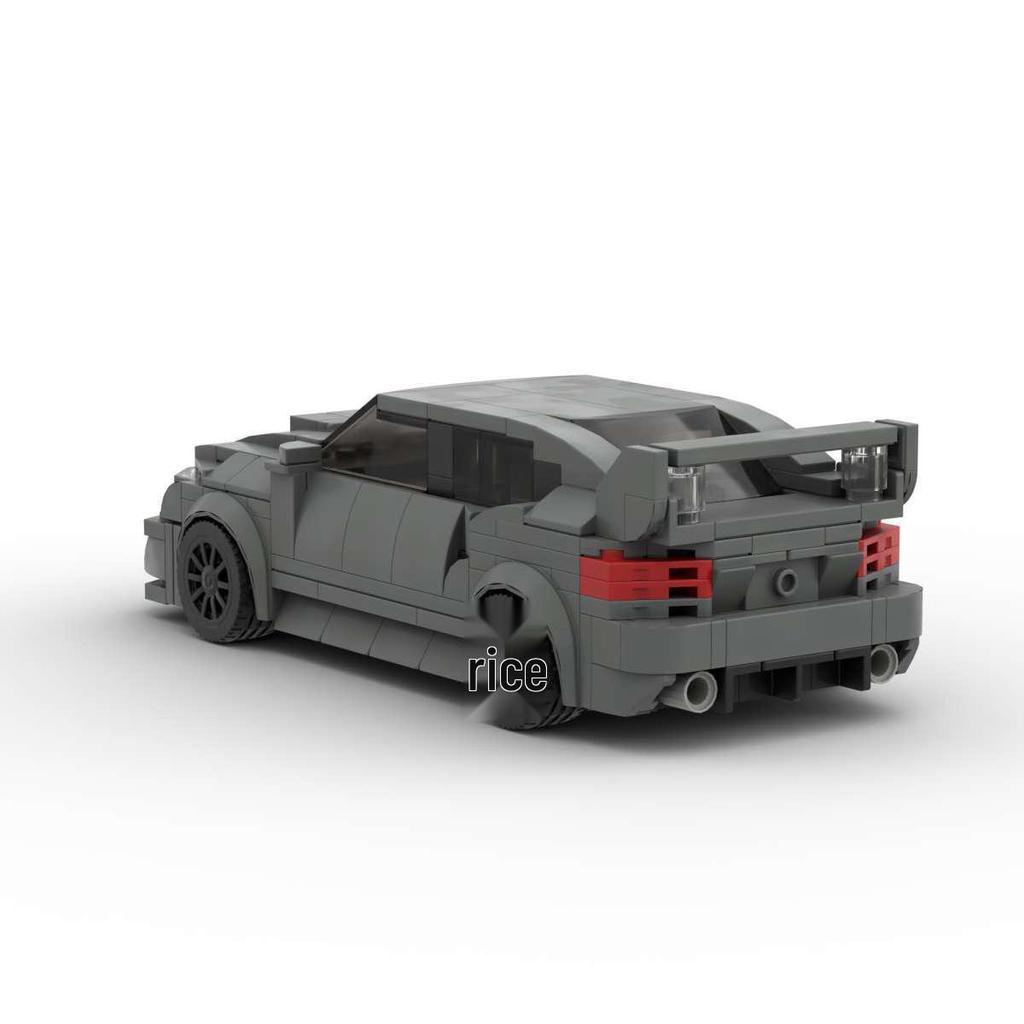 MOC Building Blocks - Compatible with Lego Subaru Impreza Toy Car Model, Educational DIY Assembly Kit.