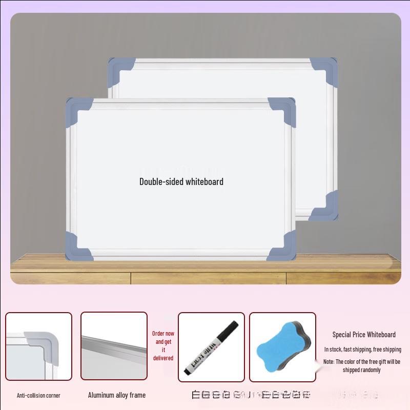 Magnetic Double-Sided Wall Whiteboard