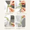 2Pcs/Set Toilet Lid Lifter Multi-Stage Adjustment Prevents Slipping Secure No-touch Toilet Lid Handle Toilet Accessory