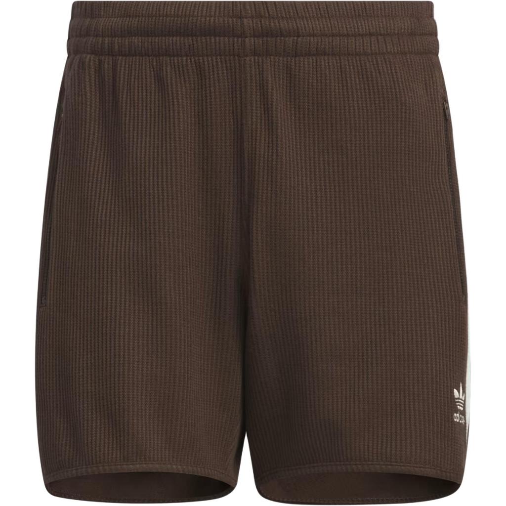 Adidas Originals Mid-Rise Loose Fit Casual Shorts Men shorts Brown KB5464