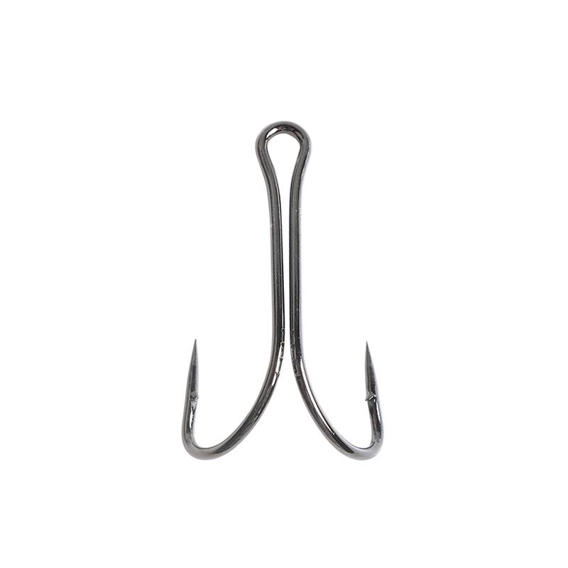 50Pcs/Box Mix Treble Fishing Hooks Kit Treble Hooks Fishhook For Artificial Hard Bait Bass Trout Saltwater Triple Fishing Hooks
