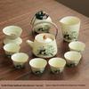 Chaxun Ru Kiln Panda Kung Fu Tea Set