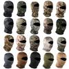 Unisex Camo Print Outdoor Cycling Balaclava Neck Gaiter Cap Full Face Cover