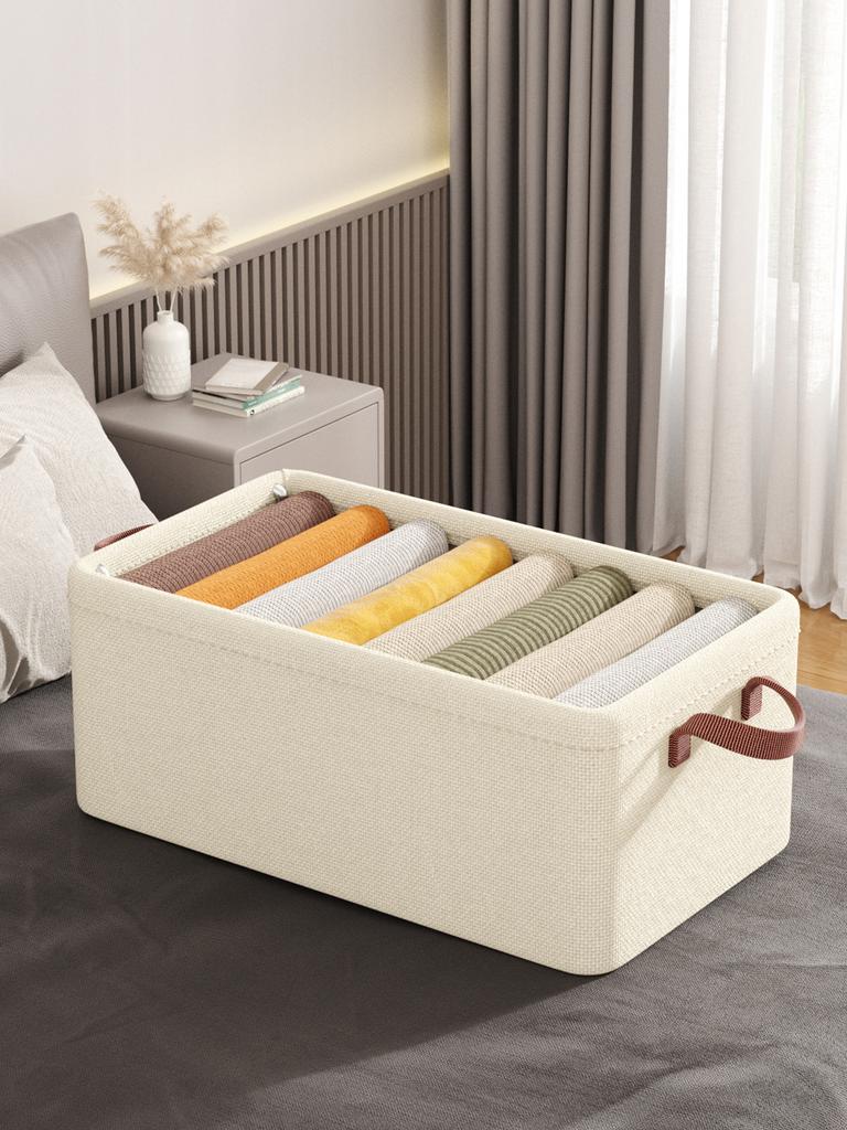 Foldable Socks Underwear Organizer Large Capacity Clothing Organizer Jeans Divider Drawer Organizer Closet Organizer Basket