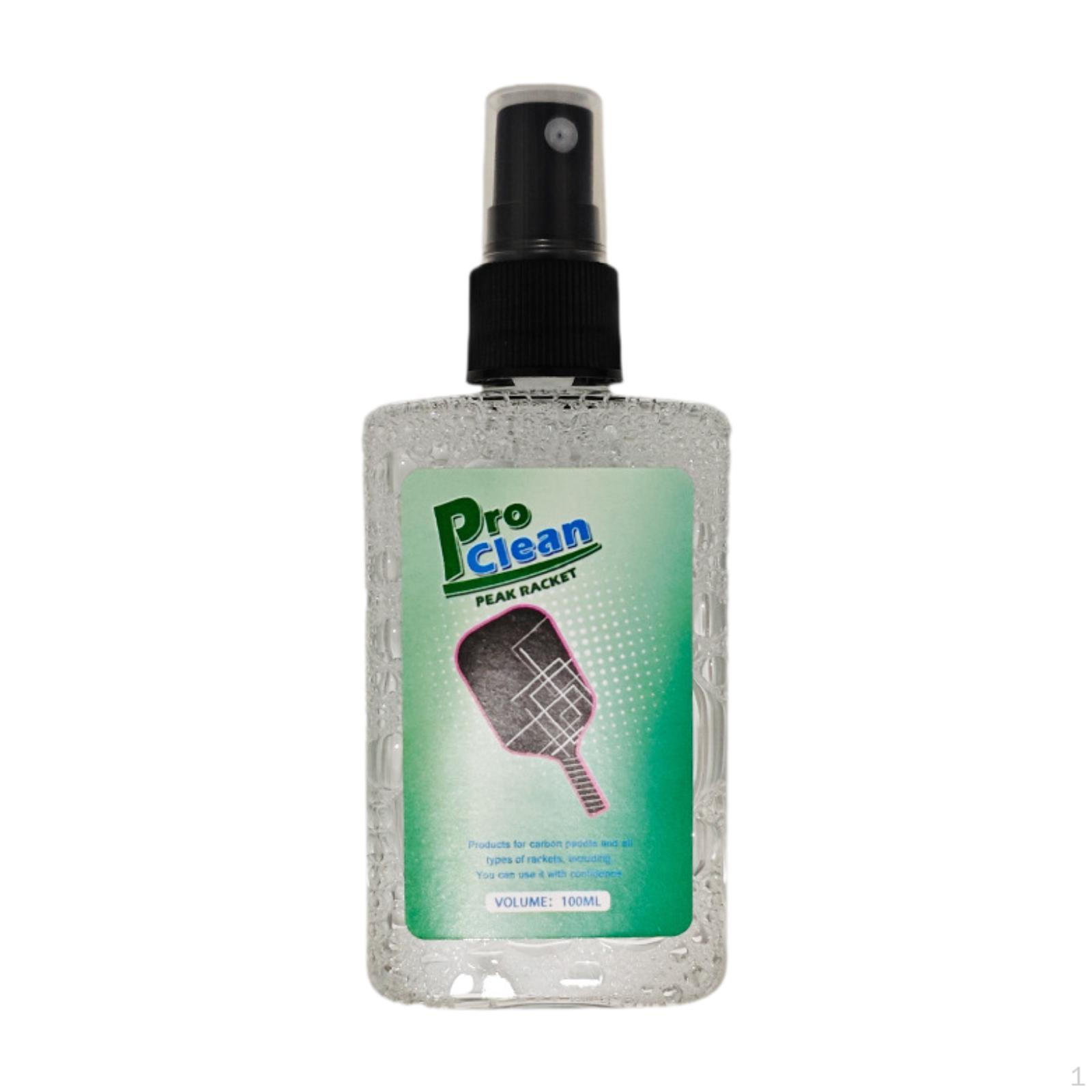 

100 ml Pickleball Paddle Surface Cleaner Cleaning Agent Portable Racket Care Kit Square