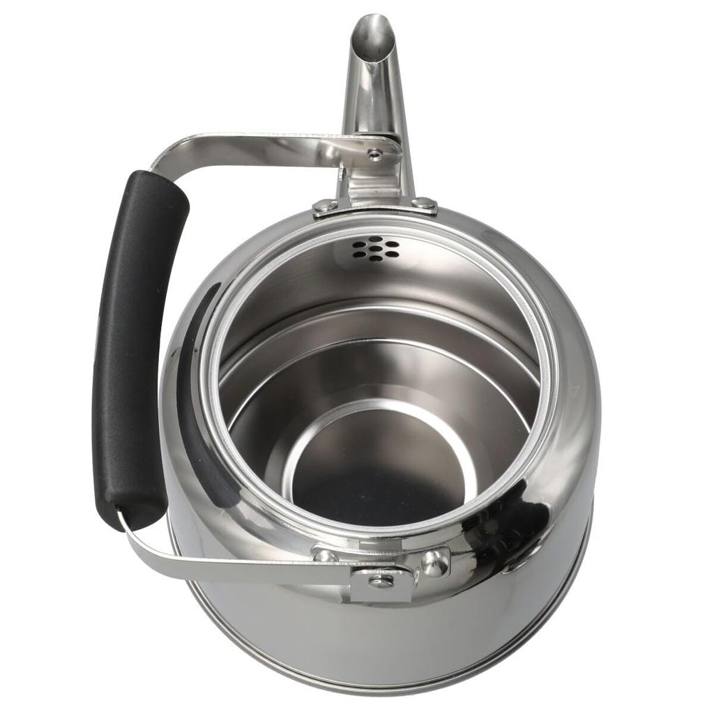 NITORI Wasserkocher für Induktion und Gas Dy01 8944393 Herde mit großer Öffnung, 1,7L,