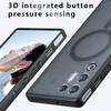 Custodia per ZTE Nubia Red Magic 11 Air Antiurto Magnetica Opaca in PC+TPU Anti-impronta Traslucida per Red Magic11 Air