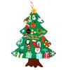 Christmas Decoration Children's Handmade Puzzle DIY Felt Cloth Christmas Tree, Pendant Gift Ornament