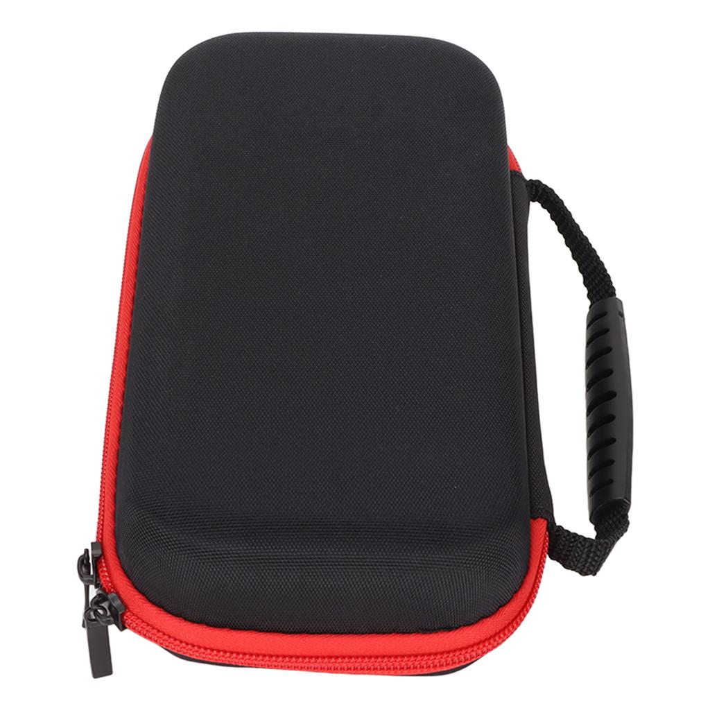 Game Console Storage Bag Hard Shell Dual Zipper Protective Portable Carrying Case for Switch Red