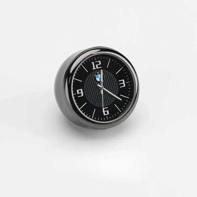 LMHKH1 Car Sticker Hot For BMW Car Interior parts mini Clock Watch Auto Electronic Quartz Watch For BMW M E46 E90 E60 F30 F10 E39 E36