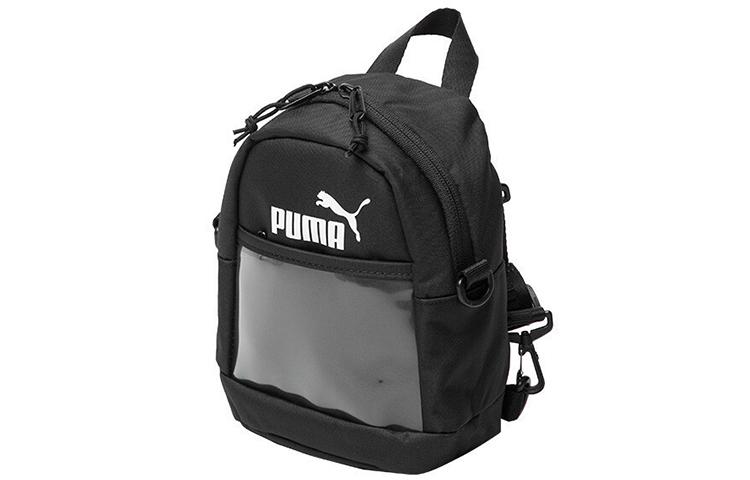 PUMA Модный Трендовый Тканевый Рюкзак Обычный Унисекс Черный 077019-01