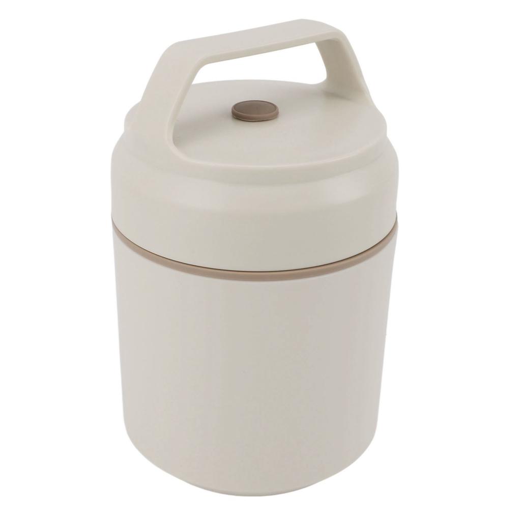 Thermal Food Container 420ml Stainless Steel Leakproof Thermal Insulation Handle Design Adult   Box for   Travel