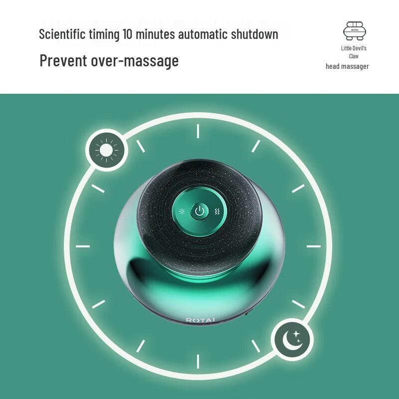 ROTAI Electric Waterproof Scalp & Head Massager