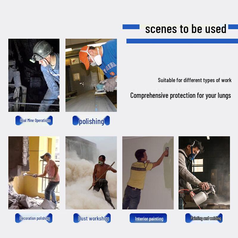 Ally 3701cn Dust Mask Filter Cotton Variety Pack