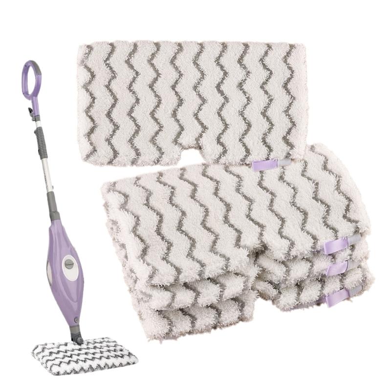 Reusable and Washable Replacement Mop Pad Offering Enhancing Absorption and Quick Dry Fabric Suitable for Steam Mops