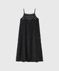 General Idea Voile Lace Layered Dress [Black] / Gf2Lop518