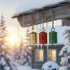 Exquisite Christmas Bell Pendant Creative Christams Cow Bells Gifts Retro Windbell  Home Door Decor