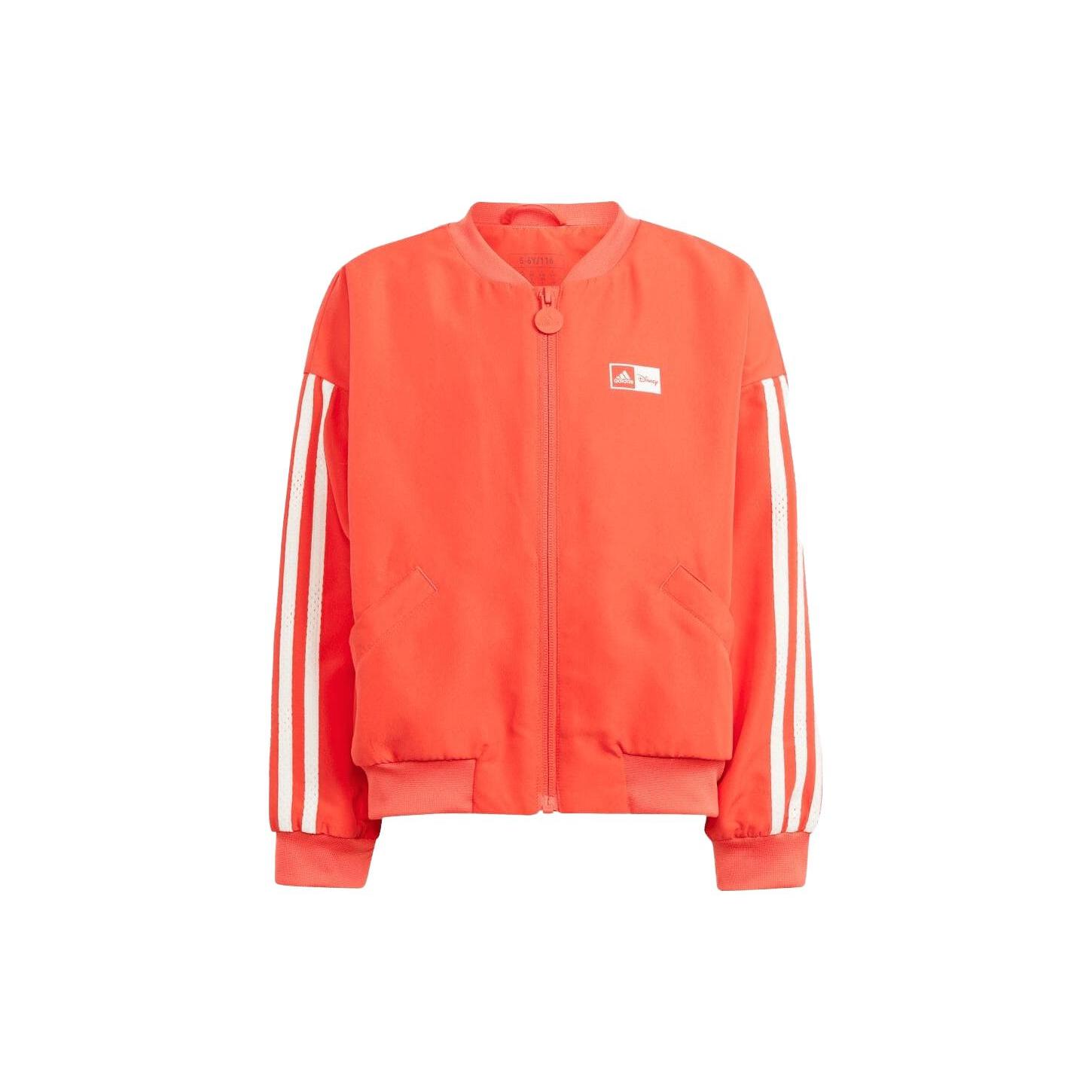 

Новая детская одежда Adidas Disney Микки Маус Ветровки Куртки Пальто Детская оранжевая IN7296 128