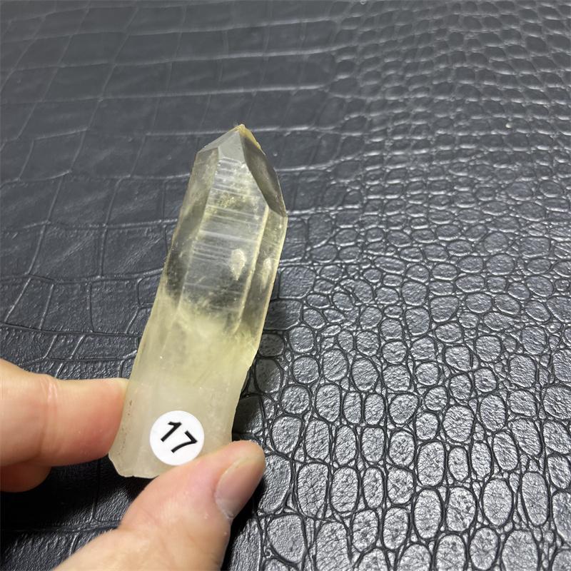 Hot for sale!Natural yellow crystal wand point crystal smoky topaz point reiki healing as a gift