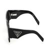 Prada [Available Prescriptions] Casual, Comfortable and Simple, Square Sunglasses, Same Style for Men and Women Black 54 In Original Box and Bag