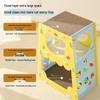 Multifunctional Cat Villa: Self-Amusement Toy with Scratching Board, Tunnel, Bed, and Climbing Frame for Boredom Relief
