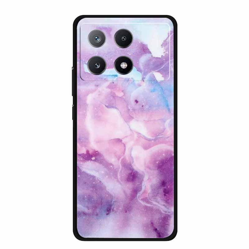 For Xiaomi Poco F8 Pro Case Gradient Marble Silicone TPU Soft Phone Case for Poco F8 Pro Pastel Back Cover Funda Poco F8 Pro 5G