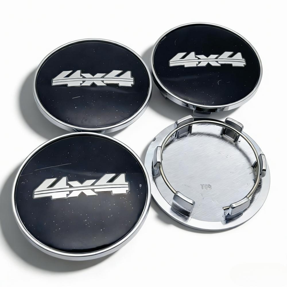 

4pcs 4X4 4 X 4 Logo Emblem Car Wheel Center Caps 69MM Clips 56MM Wheels Hub Dust Cap Rim Hubcaps Cover Replace Car Accessories 4 X 4 Badge&4pcs T69 Wheel Cap