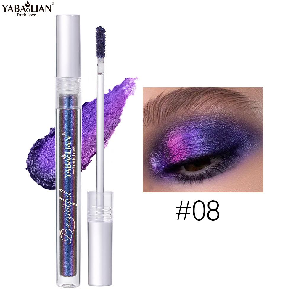 

Жидкие тени для век Chameleon, меняющие цвет, 8 цветов, сияющие тени для век, медовый оттенок