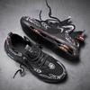 Popcorn Sneakers Men's Shoes Trendy Double Air Cushion Light Sole Travel Running Shoes Guochao Catwalk Dad