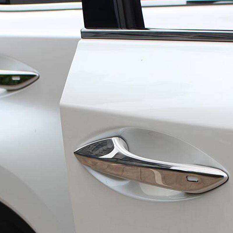 For Lexus RX 200t 300 450h 2016 2017 2018    ABS Chrome Car Door Handle Covers Trim Accessories Armrest Stickers