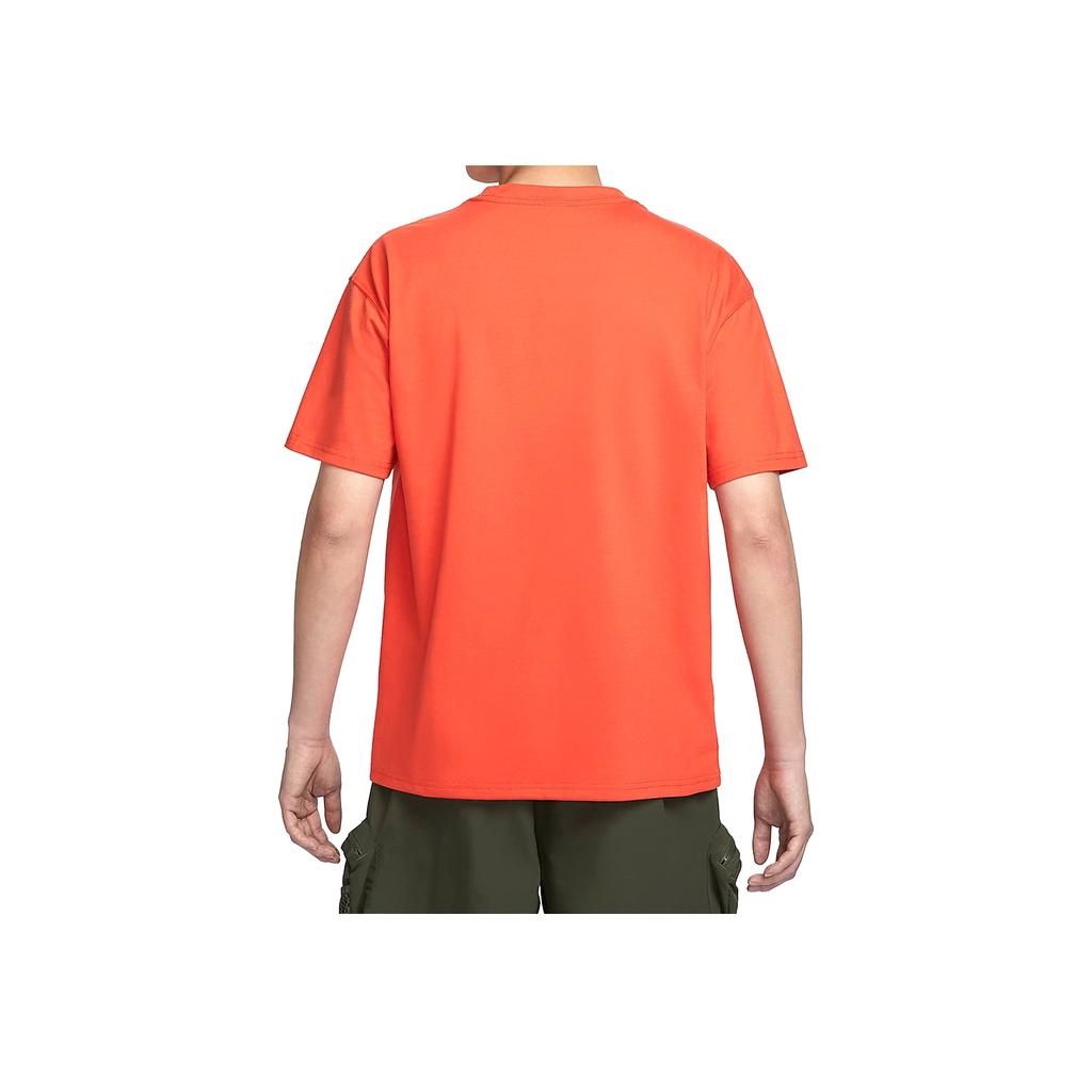 Nike ACG Printed Quick-Dry Crew Neck Short Sleeve T-Shirt Men Tops Clay-Yellow FQ3726-809
