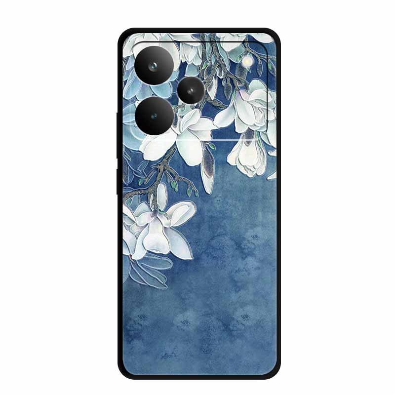 3D Hoesje Voor Realme P4 Pro 5G Telefoonhoesje P4Pro Coque Reliëf Bloemen Siliconen Zachte Achterkant Voor Realme P4 Pro Hoesje P 4 Pro