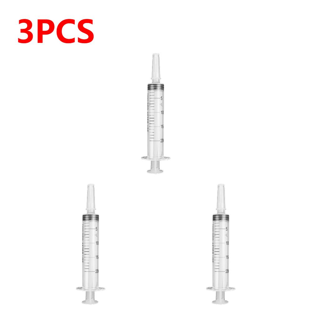 2-150ml Syringe Large Capacity With 100cm Hose Pump Measuring Washable Injector For Industrial Pet Food Feeding Oil Glue Fluid