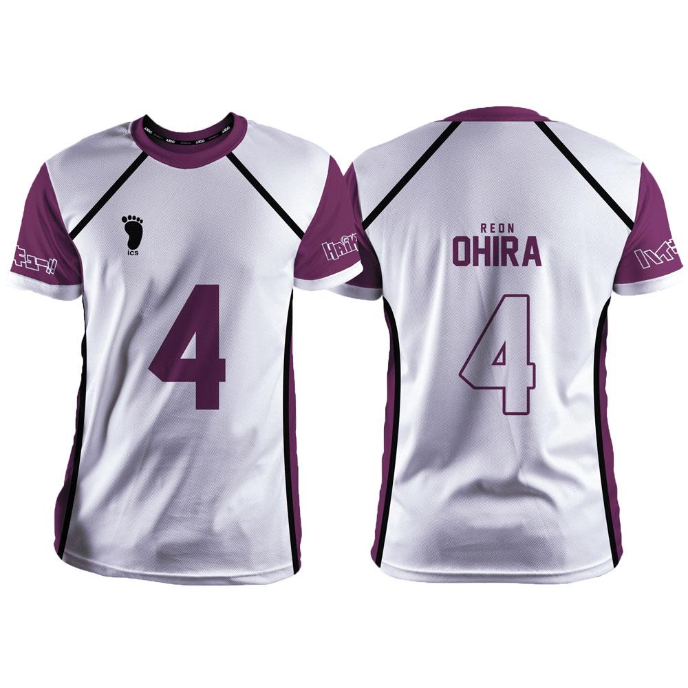 Haikyuu Shiratorizawa Cartoon Anime Cosplay Men Jersey Summer Short Sleeve Children Tee Tops 2024 Fashion Women T-shirt